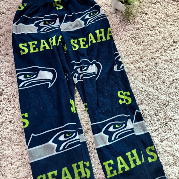 Team Apparel Other - Team apparel Seattle Seahawks navy and yellow pajama pants football. Siz…